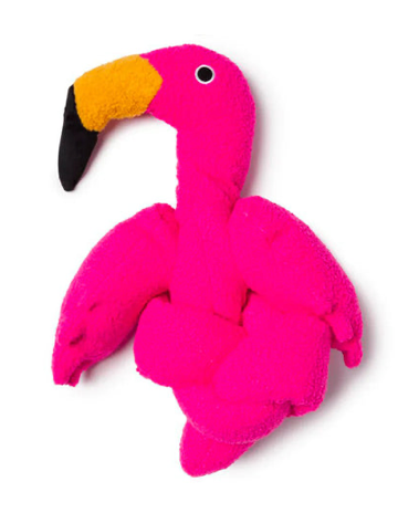 FabDog® Twisties - Flamingo Dog Toys