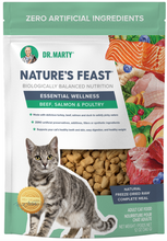 Charger l&#39;image dans la galerie, Dr Marty Nature&#39;s Feast® - Freeze-Dried Raw Feline Diet/Alimentation crue lyophilisée pour chats
