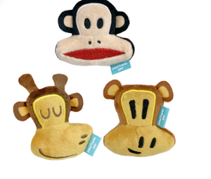 Multipet™ Paul Frank® Character Heads Cat Toy (3 Pack)/Jouet pour chat à têtes de personnages (lot de 3)