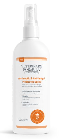 Synergy Labs® Veterinary Formula® Antiseptic & Antifungal Spray/Spray antiseptique et antifongique (8oz)