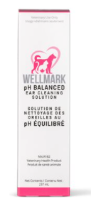 Wellmark - pH Balanced Ear Cleaning Solution/Solution nettoyante pour les oreilles au pH équilibré (237 ml)