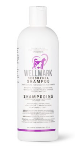 Wellmark -  Seborrhea Shampoo/Shampoing contre la séborrhée (437ml)