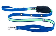 Charger l&#39;image dans la galerie, Smoochy Poochy 1&#39;x6ft - 2tone Hands Free Leash/Laisse mains libres Bicolore
