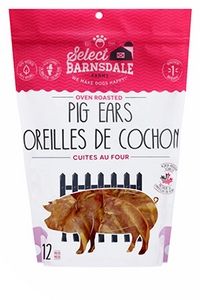 Eurocan® Pig Ears/Oreilles de Cochon  (12 pk)