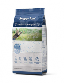 Snappy Tom® - Natural Blue Crystal Cat Litter/Litière pour chat en cristal bleu naturel