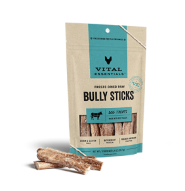 Vital Essentials® Freeze-Dried Bully Sticks Dog Treats 1.4 oz