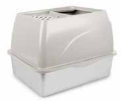 ALL FOR PAWS No Mess Stainless Steel Litter Box/Bac à litière acier  inoxydable