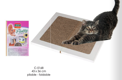 Riga - Flutty (Litter Box mat and Scratch)