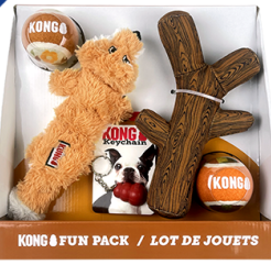 Kong® Fun Pack for M dogs/Ensemble amusant pour chiens M
