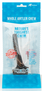 This & That® Whole Antler Chew/Bouchés de bois de Cervidés entiers