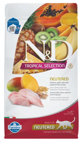Farmina® - N&D Tropical Selection - Dry Cat Food/Croquettes pour chats (1.5kg)