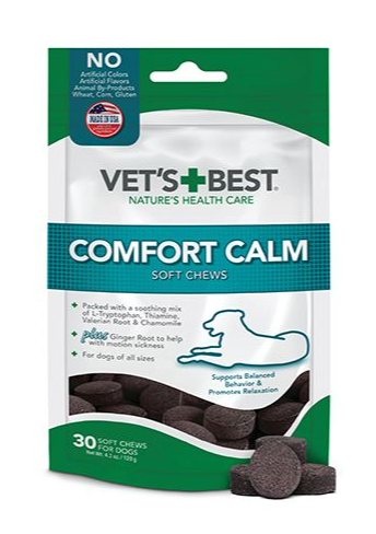 Vets Best® - Comfort Calm Soft Chews/Comprimés à mâcher doux Comfort Calm (30pc)