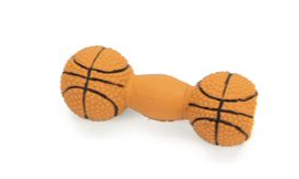 Rascals by Coastal® - Latex Basketball Dumbbell/Haltère de basketball en latex