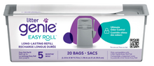 Load image into Gallery viewer, Angelcare Litter Genie Easy Roll Long-Lasting Refill, 20 Bags (Up To 5 Months)
