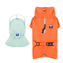 Load image into Gallery viewer, Puppy Gallery® - All Weather Water Shield Poncho - Dog Rain Suit/Poncho imperméable toutes saisons - Combinaison de pluie pour chien
