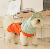 Load image into Gallery viewer, Puppy Gallery® - All Weather Water Shield Poncho - Dog Rain Suit/Poncho imperméable toutes saisons - Combinaison de pluie pour chien

