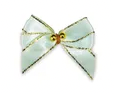Load image into Gallery viewer, Aria® - Tiny Bows with Gold Beads/Petits nœuds avec des perles dorées
