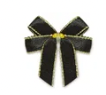 Load image into Gallery viewer, Aria® - Tiny Bows with Gold Beads/Petits nœuds avec des perles dorées
