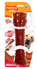 Charger l'image dans la galerie, Nylabone® Power Chew - Basted Blast Textured Bone Bacon &amp; Steak Flavor/Bacon texturé Basted Blast, saveur steak
