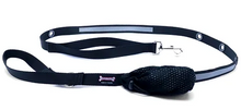 Charger l&#39;image dans la galerie, Smoochy Poochy 5/8&#39;x6ft - Reflective Hands Free Leash/Laisse mains libres réfléchissante
