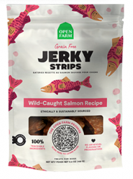 Open Farm® Grain Free Jerky Strips Dog Treat/Friandises pour chien Jerky Strips sans céréales 5.6oz