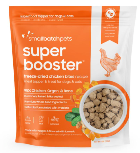 SMALLBATCH - Freeze Dried Super Booster Bites /Bouchées Super Booster lyophilisées