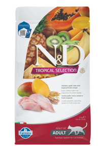 Farmina® - N&D Tropical Selection - Dry Cat Food/Croquettes pour chats (1.5kg)