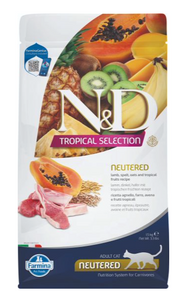 Farmina® - N&D Tropical Selection - Dry Cat Food/Croquettes pour chats (1.5kg)