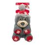 Load image into Gallery viewer, Kong Holiday Comfort Polar Bear Plush Dog Toy
