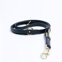 Load image into Gallery viewer, Angel Leather Multi-Function Leash (84&quot; x 3/4&quot;)
