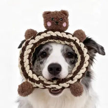 Load image into Gallery viewer, Monli - Jasper Squeaky Plush Rope Toy/Jouet en corde en peluche qui couine
