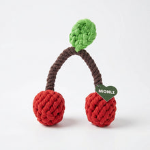 Load image into Gallery viewer, Monli - Cherry Dog Toy/Jouet pour chien cerise

