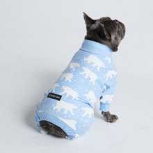 Load image into Gallery viewer, Spark Paws - Dog Pajama/Pyjama pour chien - Snowy Polar Bear
