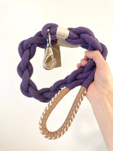 Load image into Gallery viewer, Knotty Pawz - Handmade Sustainable  Cotton Rope Dog Leash, Eco-friendly
