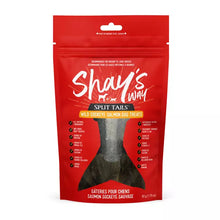 Load image into Gallery viewer, Shay&#39;s Way Air-Dried Treats - Sockeye Salmon Split Tails (50g)
