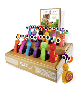 Esscat-Go catnip toy by Goli Design (assorted)