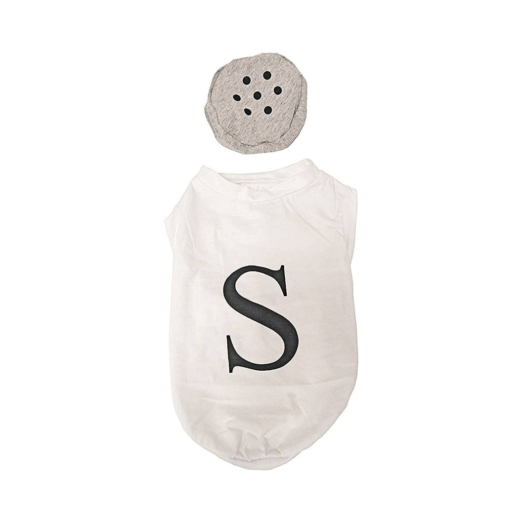 Midlee - Salt & Pepper Dog Costume/Costume de chien sel et poivre
