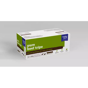 Healthy Paws - Pure Mince Beef Tripe/Tripes de bœuf hachées pures 12 x 100 g