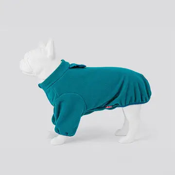 Hugo & Hudson Outdoor Fleece Dog Jacket - Teal Green