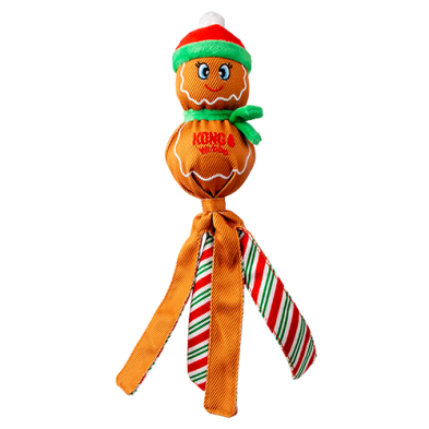 Kong® Wubba™ Gingerbread Man/Bonhomme en pain d'épices