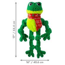 Load image into Gallery viewer, Kong® HOLIDAY Wild Knots Frog/NOEL Grenouille Wild Knots

