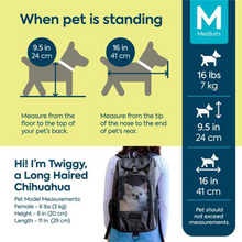 Charger l&#39;image dans la galerie, Sherpa® Deluxe™ Guarenteed On Board® Convertible Pet Carrier &amp; Backpack/Sac de transport et sac à dos convertible pour animaux de compagnie
