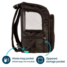 Charger l&#39;image dans la galerie, Sherpa® Deluxe™ Guarenteed On Board® Convertible Pet Carrier &amp; Backpack/Sac de transport et sac à dos convertible pour animaux de compagnie
