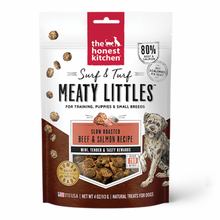 Load image into Gallery viewer, The Honest Kitchen® Surf &amp; Turf Meaty Littles™ Slow Roasted Beef &amp; Salmon Recipe 4 oz
