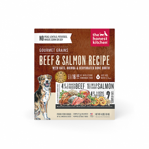 The Honest Kitchen® Gourmet Grains Beef & Salmon Recipe Dog Food 4lb