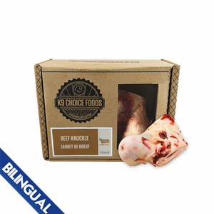 K9 Choice Foods® Beef Knuckle Bone Frozen Dog Bone