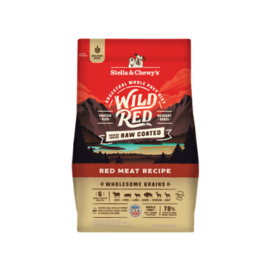 Stella & Chewy's® Wild Red Raw Coated - Dry Dog Food with Grains/Nourriture sèche pour chiens avec céréales