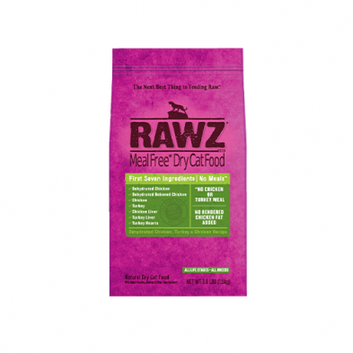 RAWZ® Dehydrated Chicken, Turkey & Chicken Recipe Dry Cat Food