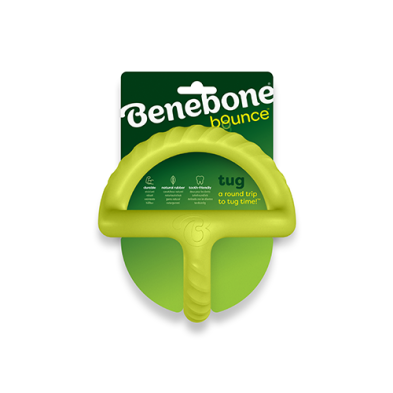 Benebone® bounce™ Rubber Tug Dog Toy/Jouet en caoutchouc pour chien