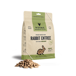 Vital Essentials® - Freeze-Dried Raw Cat Food Mini Nibs/Mini Nibs de nourriture crue lyophilisée pour chats 8 oz